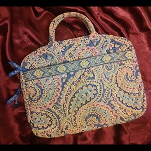 Vera Bradley Floral Blue and Yellow Bag